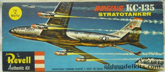 Revell 1/139 Boeing KC-135 Stratotanker - 'Fun To Whip-Fly' Issue, H287-129 plastic model kit